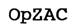 OPZAC trademark
