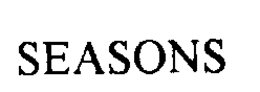 SEASONS trademark