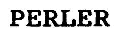 PERLER trademark