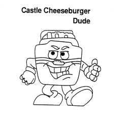 CASTLE CHEESEBURGER DUDE trademark