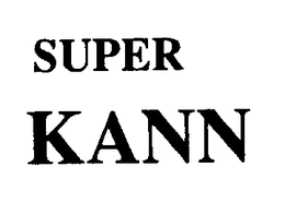 SUPER KANN trademark