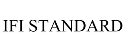 IFI STANDARD trademark