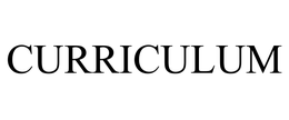 CURRICULUM trademark