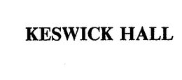 KESWICK HALL trademark