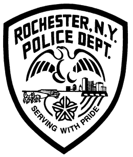 ROCHESTER, N.Y. POLICE DEPT. SERVING WITH PRIDE trademark