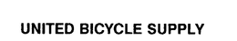 UNITED BICYCLE SUPPLY trademark