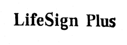 LIFESIGN PLUS trademark
