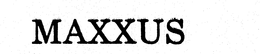 MAXXUS trademark