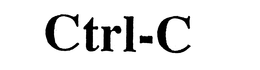 CTRL-C trademark
