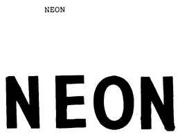 NEON trademark