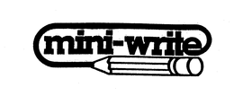 MINI-WRITE trademark
