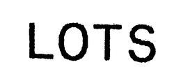 LOTS trademark