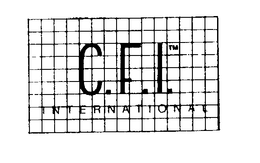C.F.I. INTERNATIONAL trademark
