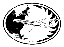 DESTINATION SUN AIRWAYS DSA trademark