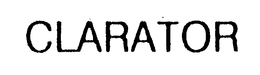 CLARATOR trademark