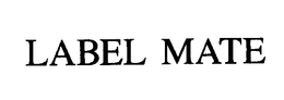LABEL MATE trademark