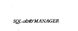 SQL DATAMANAGER trademark