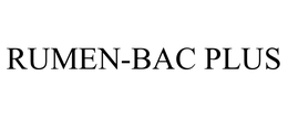 RUMEN-BAC PLUS trademark