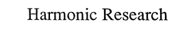 HARMONIC RESEARCH trademark