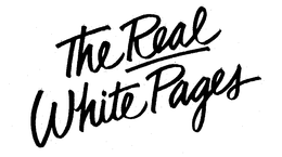 THE REAL WHITE PAGES trademark