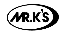 MR. K'S trademark