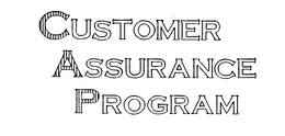CUSTOMER ASSURANCE PROGRAM trademark