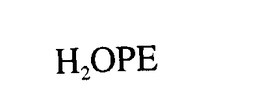 H2OPE trademark