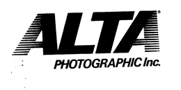 ALTA PHOTOGRAPHIC INC. trademark