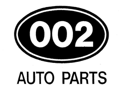 002 AUTO PARTS trademark