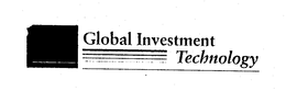 GLOBAL INVESTMENT TECHNOLOGY trademark