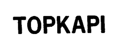 TOPKAPI trademark