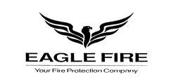 EAGLE FIRE YOUR FIRE PROTECTION COMPANY trademark