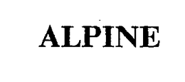 ALPINE trademark
