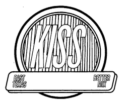 KISS EAST TEXAS BETTER MIX trademark