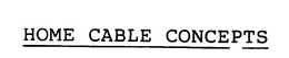 HOME CABLE CONCEPTS trademark