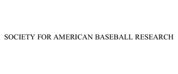 SOCIETY FOR AMERICAN BASEBALL RESEARCH trademark