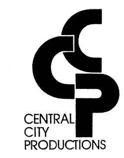 CCP CENTRAL CITY PRODUCTIONS trademark