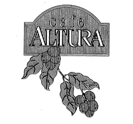 CAFE ALTURA trademark