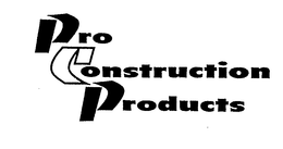 PRO CONSTRUCTION PRODUCTS trademark