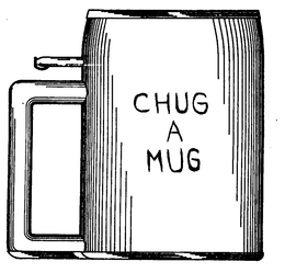 CHUG A MUG trademark