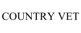 COUNTRY VET trademark