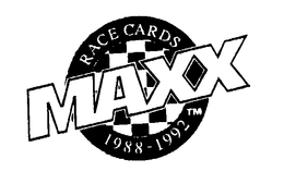 MAXX RACE CARDS 1988-1992 trademark