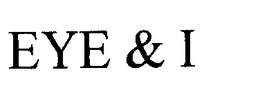EYE & I trademark