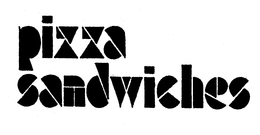 PIZZA SANDWICHES trademark