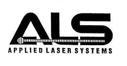 ALS APPLIED LASER SYSTEMS trademark