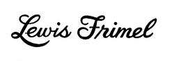 LEWIS FRIMEL trademark