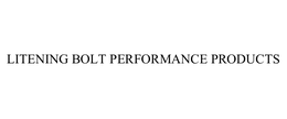 LITENING BOLT PERFORMANCE PRODUCTS trademark