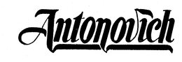 ANTONOVICH trademark