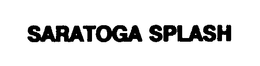 SARATOGA SPLASH trademark