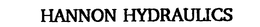 HANNON HYDRAULICS trademark